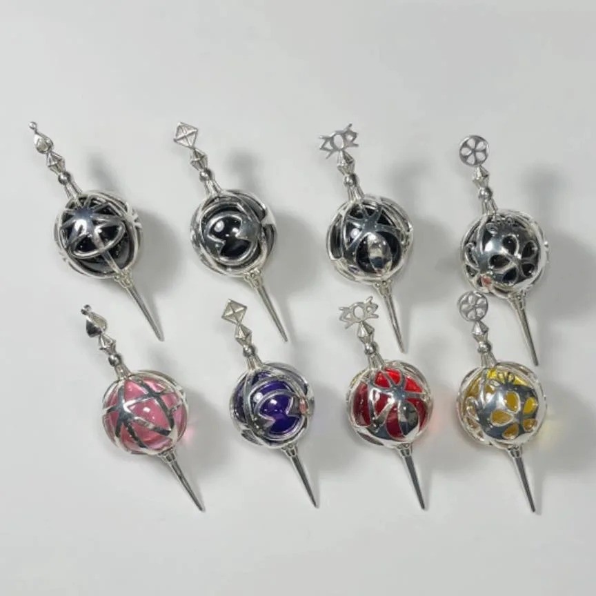 Madoka Homura Grief Seed Soul Gem Cosplay Prop Anime Puella Magi Madoka Magica Purple Pink Jewelry M