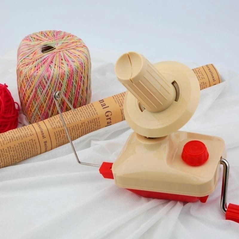Alat Penggulung Benang Rajut Manual Wool Winder Alat Penggulung Benang Manual untuk Rajut dan Wool A
