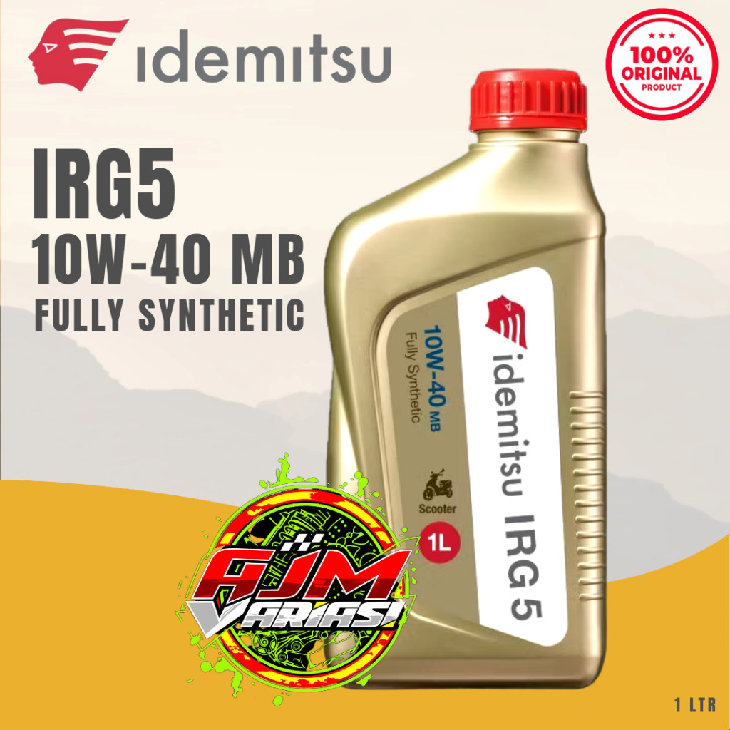 Oli Mesin Idemitsu Matic IRG5 10W-40 MB Full Synthetic 1 Liter
