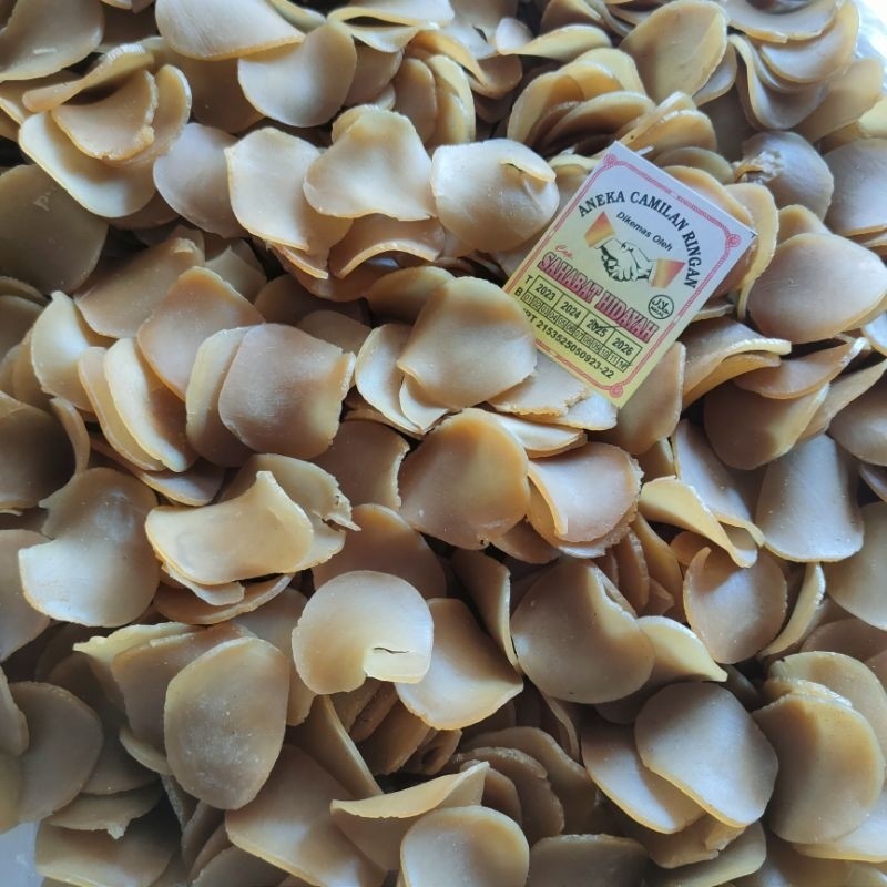 

KERUPUK PULI BERAS / Kerupuk bawang 500gram