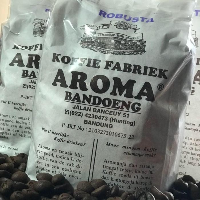 

Kopi AROMA Bandung // Robusta 250gr - Biji