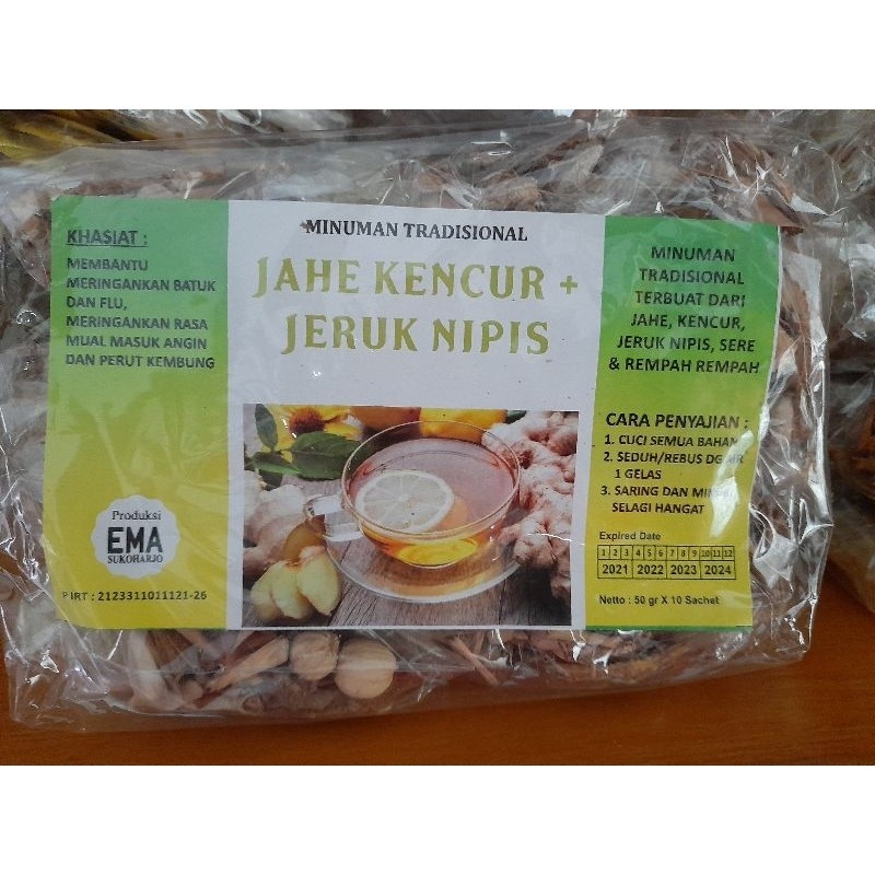 

COD JAHE KENCUR + JERUK NIPIS BY EMA