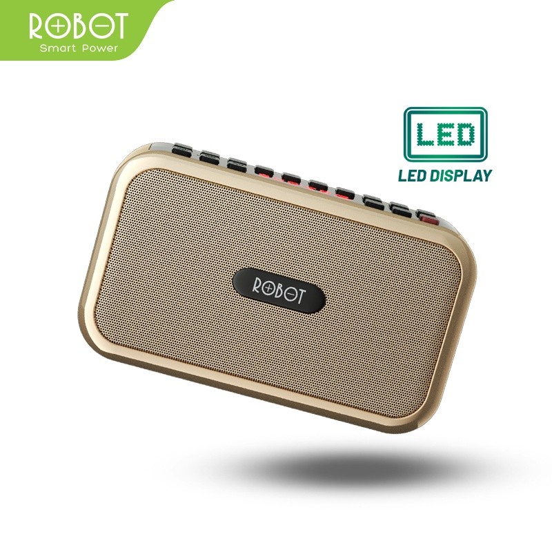ROBOT Speaker Bluetooth Al Quran Portable LED Display Digital Control MP3 WMA TF Card USB Rekam 1000