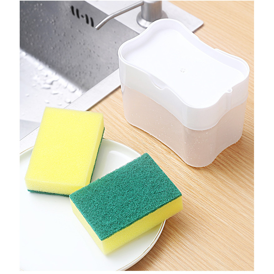 Automatic Soap Dispenser Bottle For Liquid Soap Kitchen Sponge Soap Dispenser Ditchen Sponge Dispens