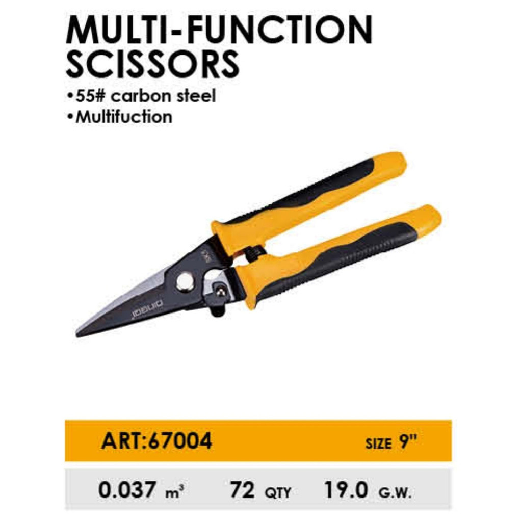 

DINGQI Gunting Multi Fungsi Scissor Multi Function 67004 FG01101