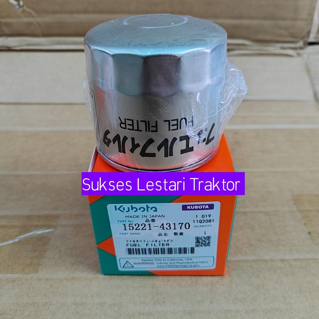 filter Kubota 15221-43170