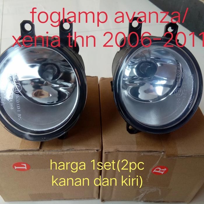 foglamp/lampu kabut avanza/xenia/luxio thn 2006-2011 merek valeo,.