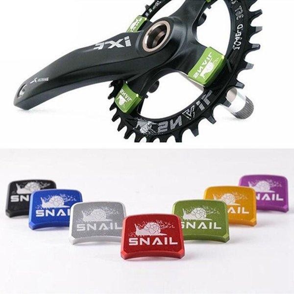 BAUT CHAINRING KOTAK SINGLE MUR SINGEL bolt CRANK mtb sepeda lipat nut - hitam