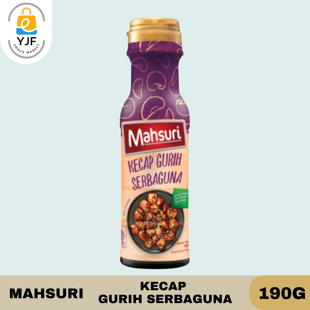 

Mahsuri Kecap Gurih Serbaguna 190GR / Kecap Gurih / LKK / Kecap Gurih Serbaguna