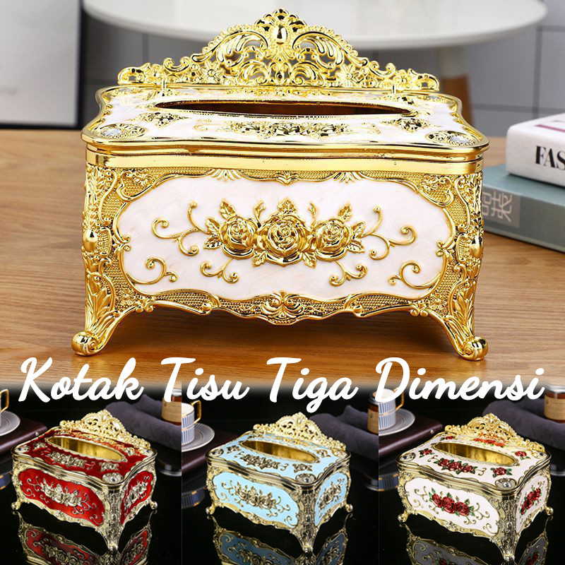 Kotak Tisu Tiga Dimensi Kecil Tempat/Tisu Kotak Handuk Kertas Kotak Tisu Cantik Tempat tissu Penyimp
