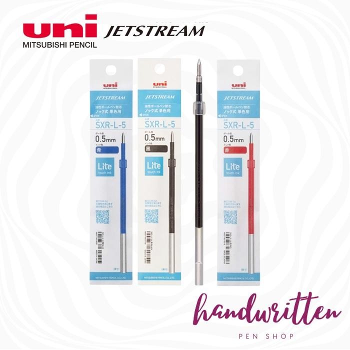 

UNI Jetstream Lite Touch SXR-L-5 / SXR-L-7 / SXR-L80 Ballpoint Pen Refill | Refill Pulpen Jet Stream - SXR-L Blue 0.5