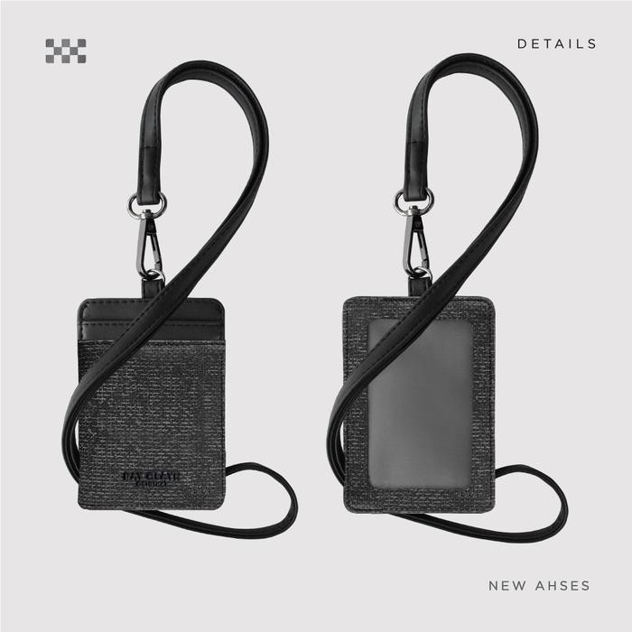 

Ray Cláyn - ID Card Lanyard II/ Name Tag / Lanyard ID Cardholder Kulit - New Ashes, Tanpa Box