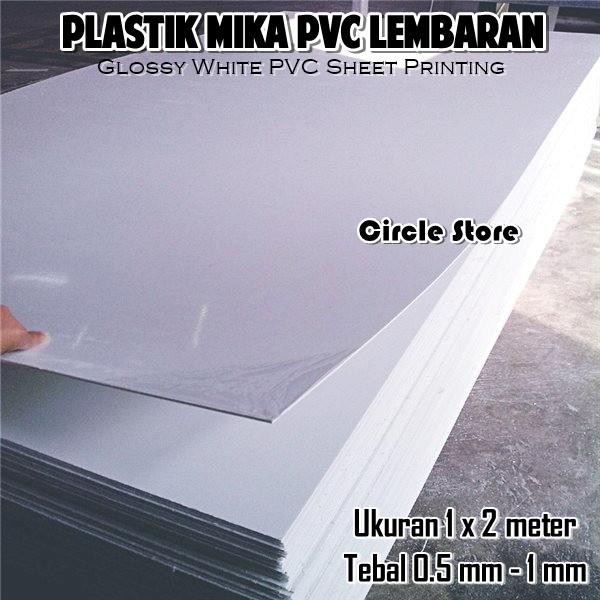 

Plastik Mika PVC Frosted Kaku Sampul Agenda 70cm x 100cm Tebal 0.3mm - Trans Polos