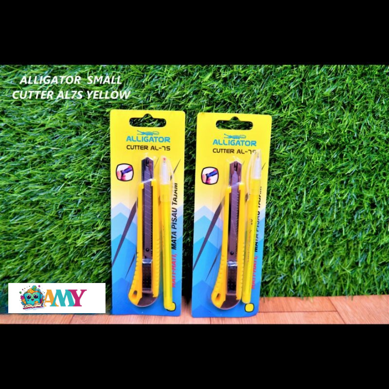 

ALLIGATOR SMALL CUTTER AL75 YELLOW AMY STASIONARY