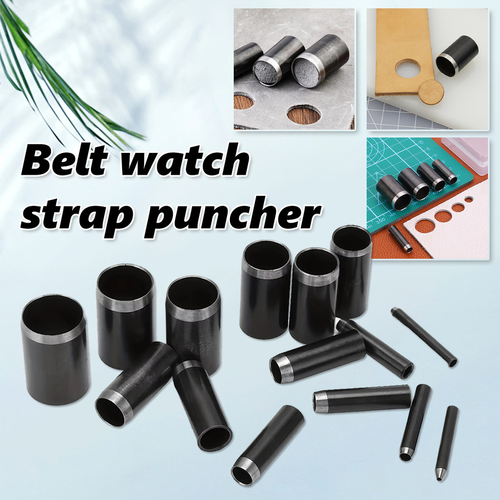 

15PCS/SET pelubang kulit sintetis Tersedia dalam 15 ukuran berbeda Set cetakan pelubang berongga