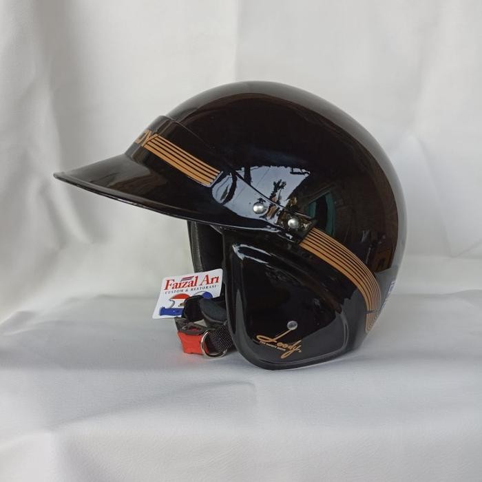 SIAP KIRIM HELM LOODY HELM DMI ORIGINAL LOOK HITAM