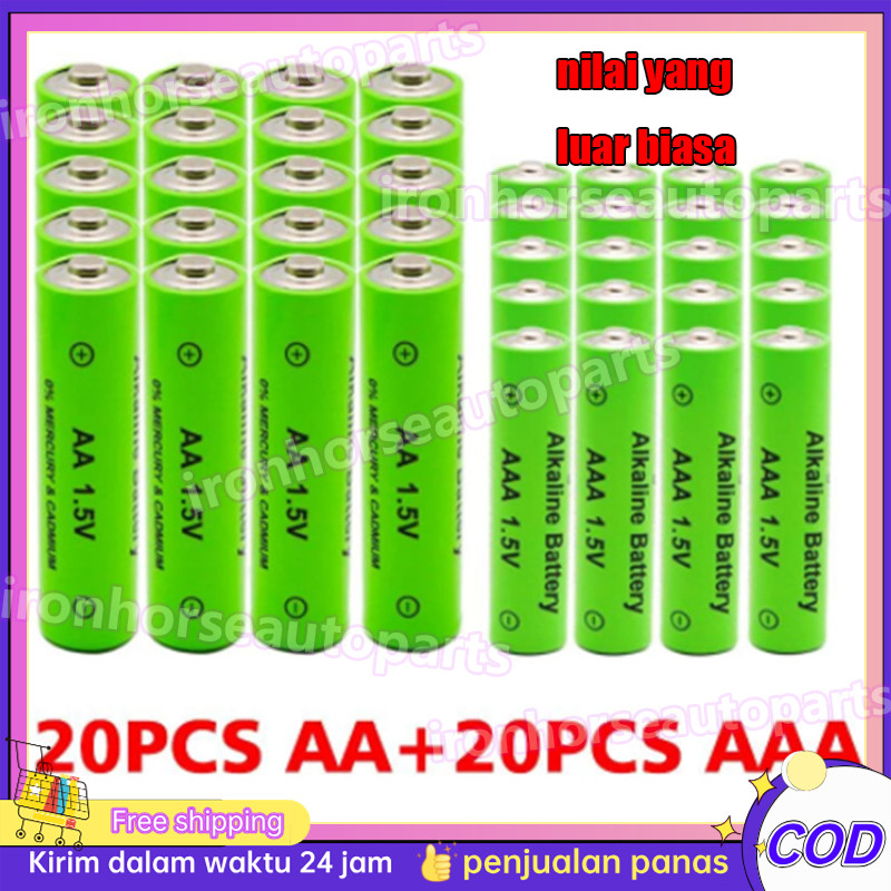 batterai aa+aaa 1.5v Batre Cas AA/AAA battery 1.5v 100% label baru 3800 MAH baterai isi ulang 1.5V B