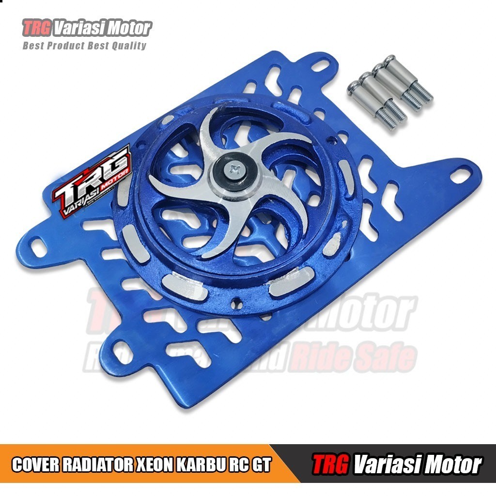 Cover Radiator Xeon Karbu Tutup Radiator Xeon GT 125 Xeon RC Set Spinner Sabit