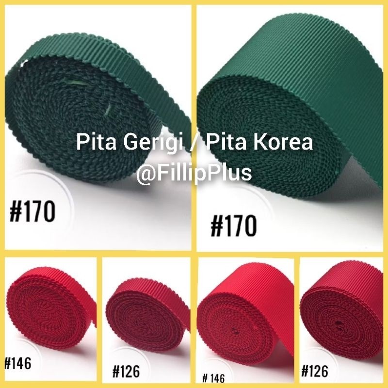 

Pita Korea | Piita Grosgrain Size 6 mm - 1.9 cm