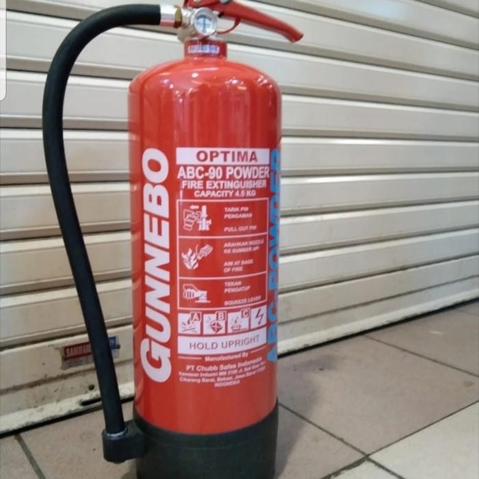 ALAT PEMADAM API GUNNEBO POWDER 4.5KG FIRE EXTINGUISHER GUNNEBO