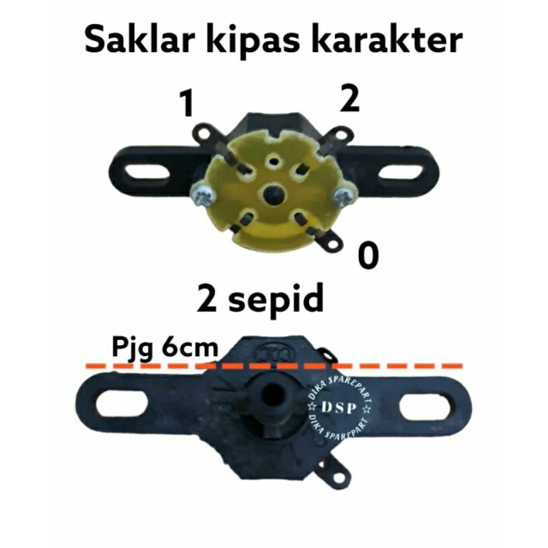 Saklar Kipas Angin Karakter Universal Switch Sakelar Kipas Angin Desai Tipis Murah