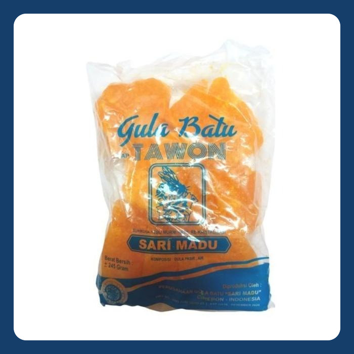 

Gula Batu Cap Tawon 250 Gram - Gula Batu Kuning