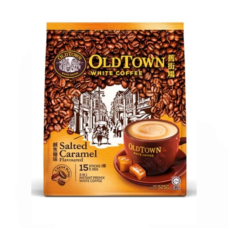 

OLDTOWN White Coffee 3 in 1 Salted Caramel Malaysia (15 sachet)