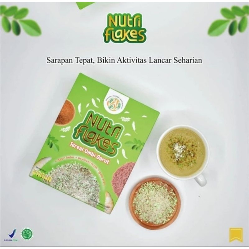 

NUTRIFLAKES SUPERFOOD SEREAL UMBI GARUT TERAPI GANGGUAN PENCERNAAN