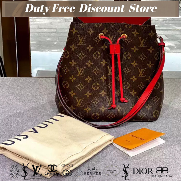 (M44021) Tas Bucket Louis Vuitton NEONOE / Tas Gesek / Tas Bucket Lansia Klasik / Tas Bahu