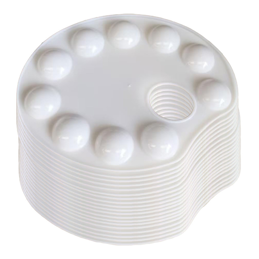 

Paint Palette Set, Painting Palette with 10 Wells, Paint Pallet for Watercolor Acrylic Oil Gouache or DIY Party