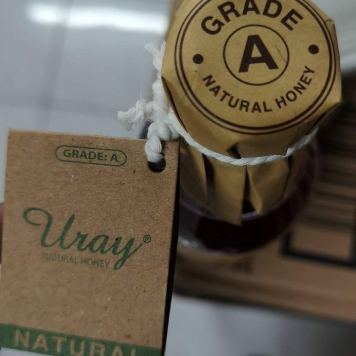 

JAMIN MURAH !!!MADU URAY 330 ML 450gr GRADE A Raw Honey Hutan Liar BUKAN MADU TERNAK(BISA LANGSUNG ORDER)