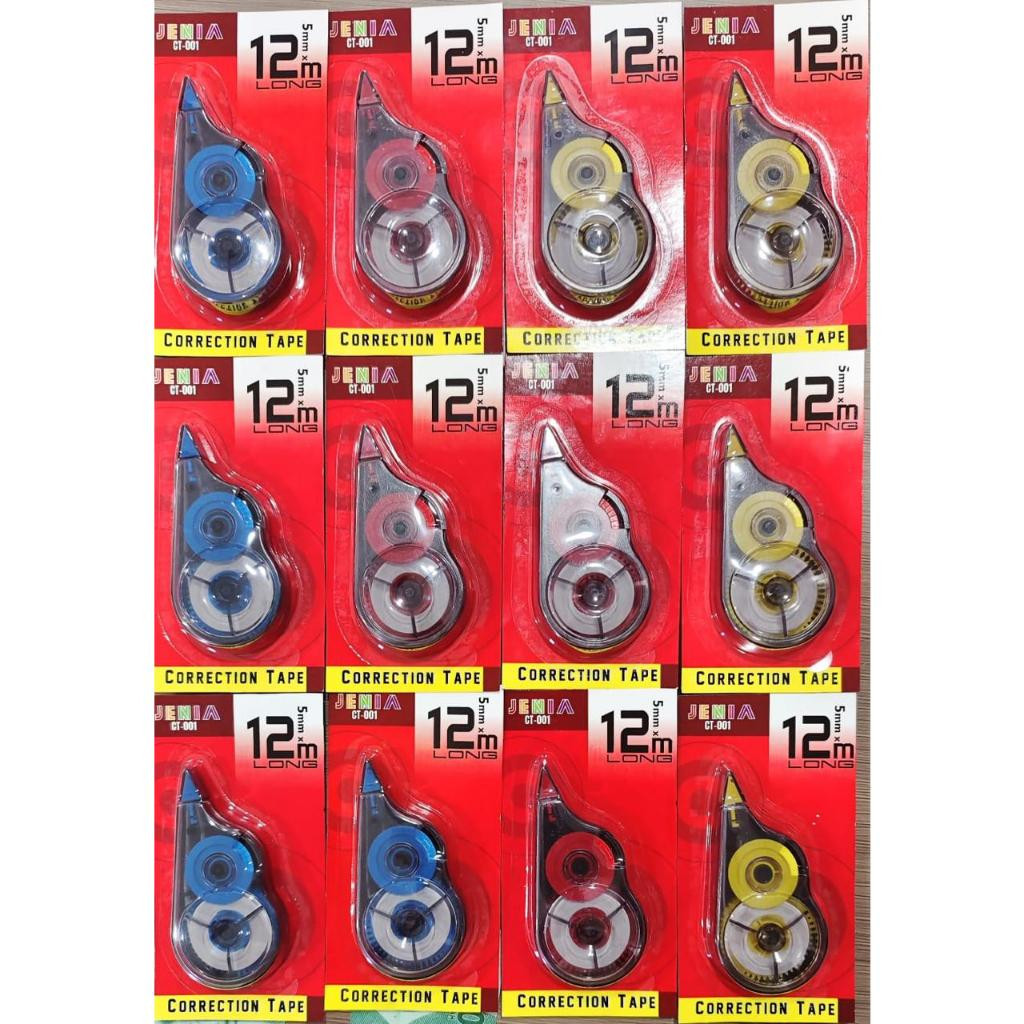 

(81) CT001 Correction Tape / Tipe X Jenia 1pcs