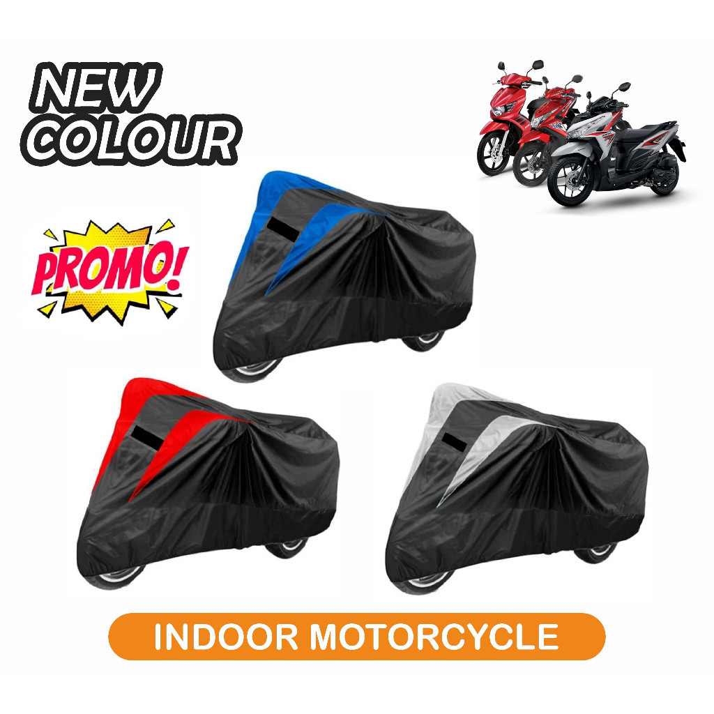 [TERBARU] Cover Motor MURAH Sarung Motor MURAH VARIO NMAX BEAT MIO SCOOPY FINO Motorcycle Kain jas h