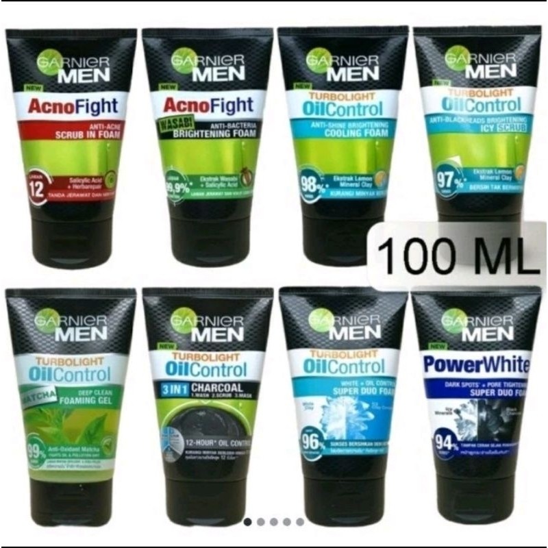 GARNIER MEN Facial Foam 50ml | 100ml