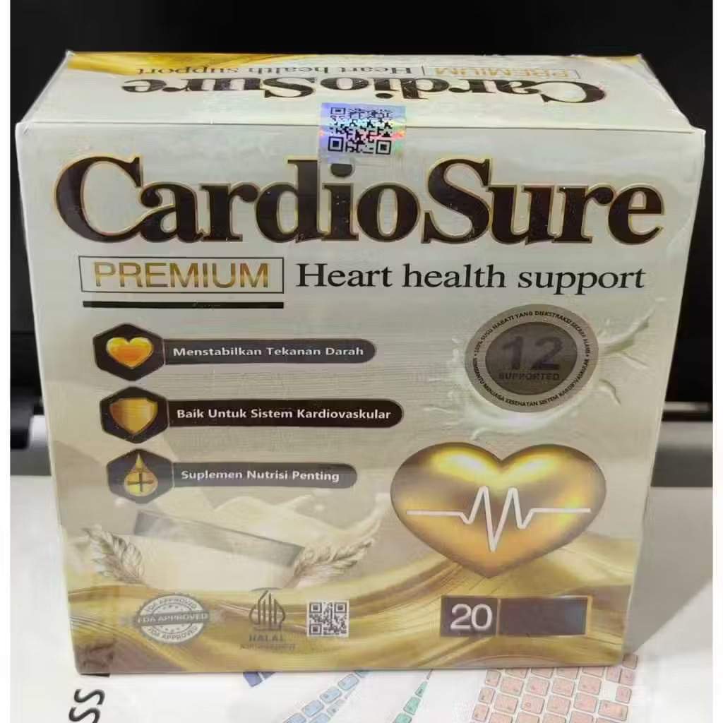 

CARDIOSURE SUSU Asli Original 100% Atasi Jantung Hipertensi Cardiosure