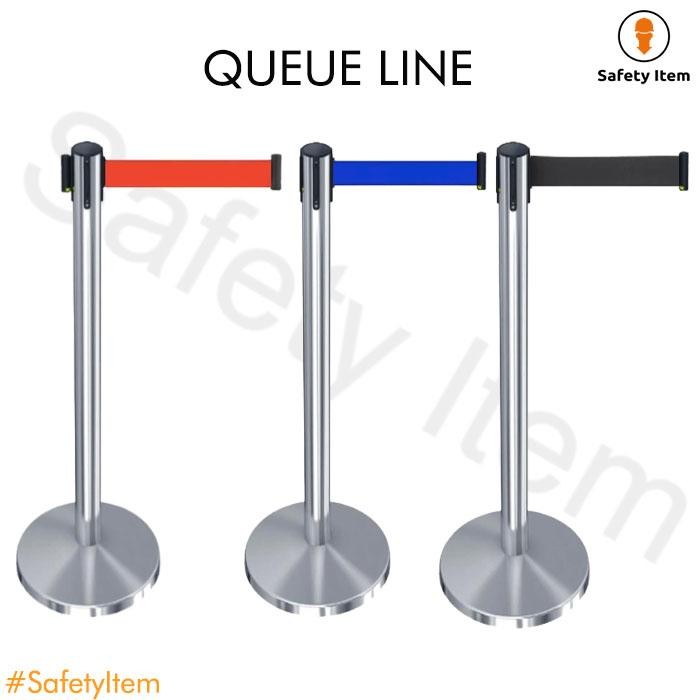 

Tiang Antrian / Queue Line Separator Stainless - Hitam [terlaris]