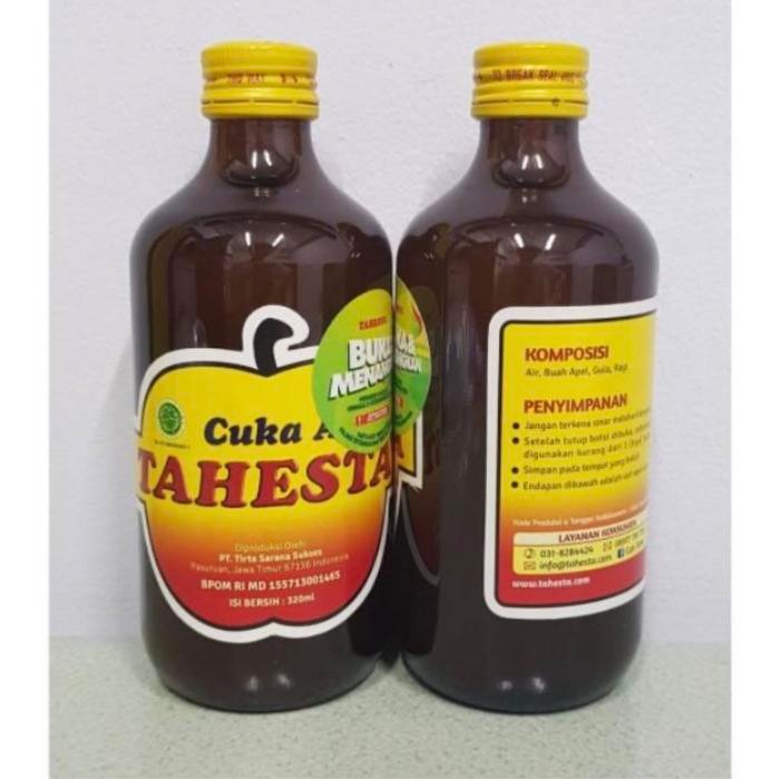 

Cuka Apel Tahesta 320ml cuka pelangsing/obat kumur bau mulut