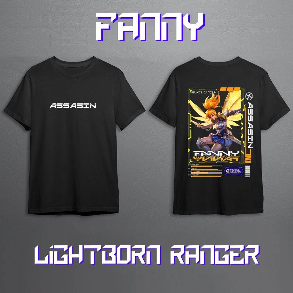 KAOS MOBILE LEGEND FANNY SKIN LIGHBORN SKIN TERBARU SKIN KEREN KAOS MOBILE LEGEND HERO FANNY ASSASIN