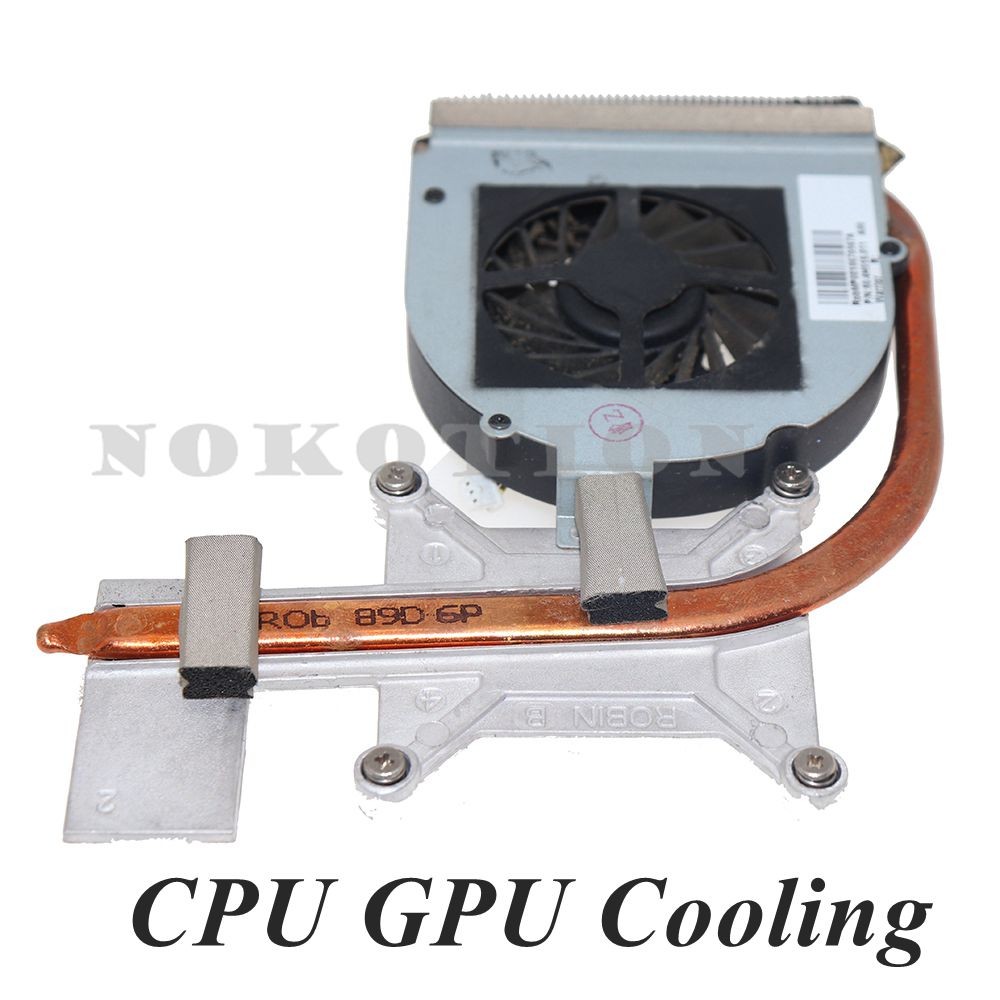 60.4H516.011 Radiator for Cooler for HP Compaq G50 G60 CQ50 CQ60 laptop CPU GPU Cooling Cooler Heats