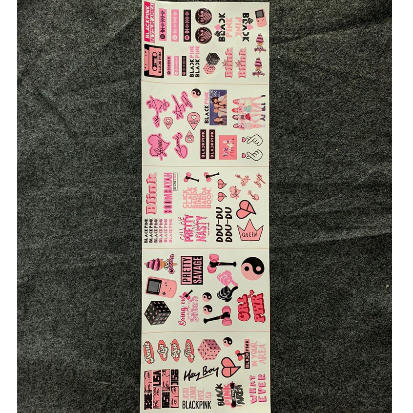 

STICKER CASE 75 PCS Blackpink ANTI AIR UNTUK LAPTOP CASE TUMBLER KOPER HP STICKER BLACKPINK