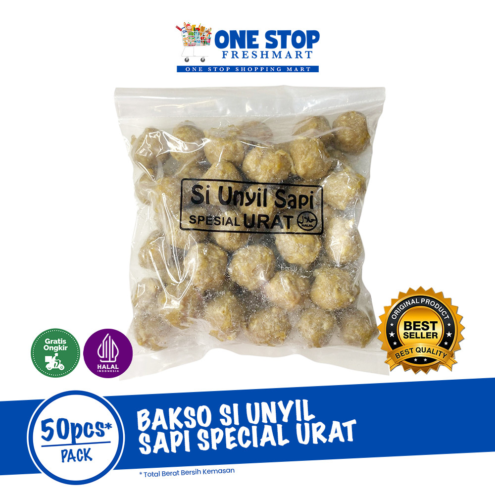 

BAKSO SI UNYIL SAPI SPECIAL URAT ISI 50 PCS