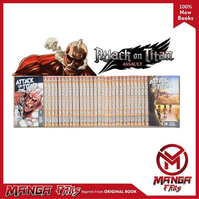 Komik Attack on Titan, Vol. (1-34) (English & indonesia) - pilih volume, english
