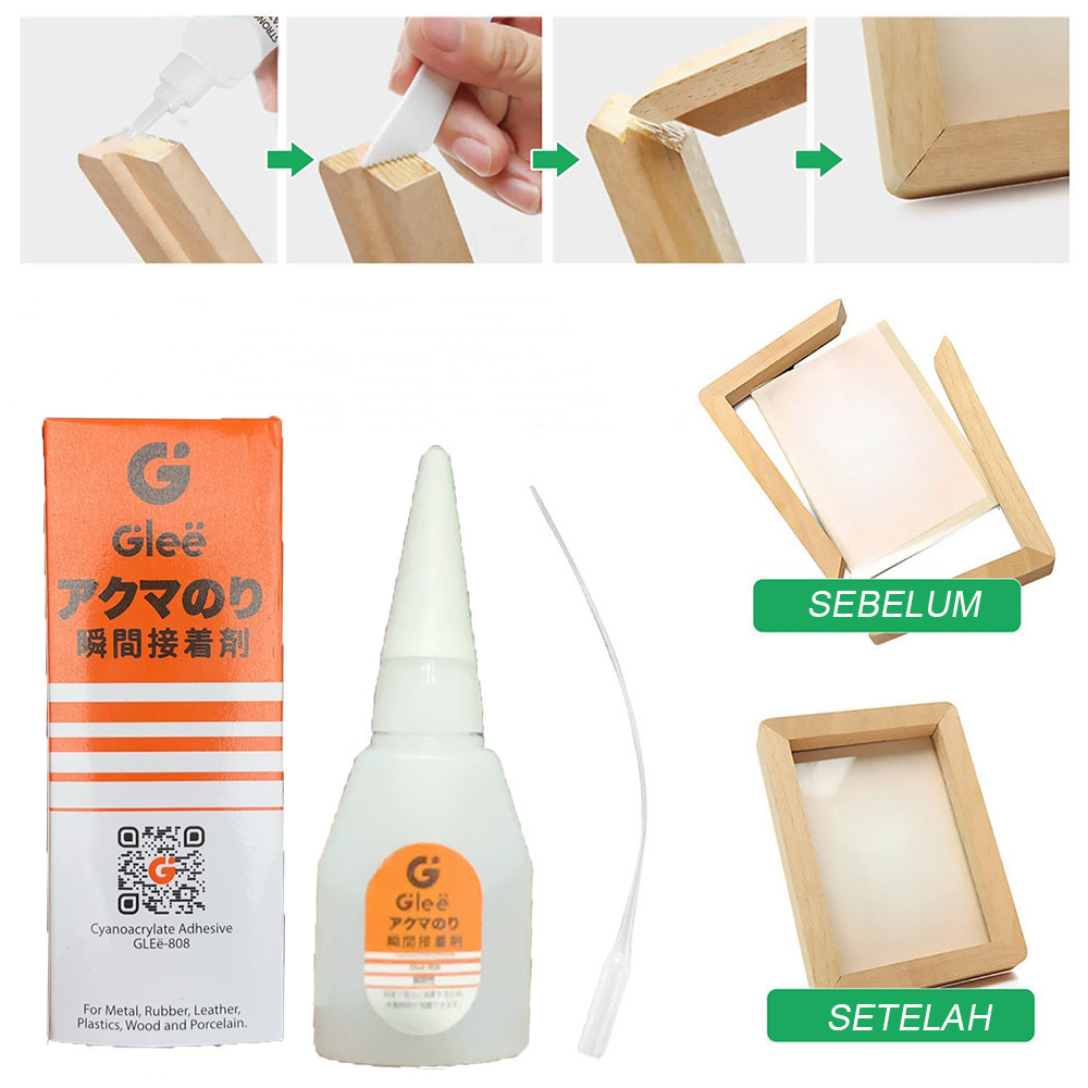 

LEM KOREA CAIR SUPER PEREKAT 7pc/10pc/25pc/50pc LEM KOREA G ASLI ORIGINAL SUPER GLUE LEM GLUE SERBAGUNA