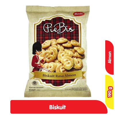 

Monde Piebis Biskuit Almond 190 g - ARM