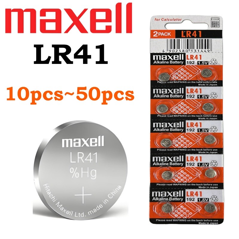 

10-50pcs Original 192 LR41 AG3 SR41 392 392A 384 L736 1.5V Alkaline Button Coin Cell Battery For Toy Calculator