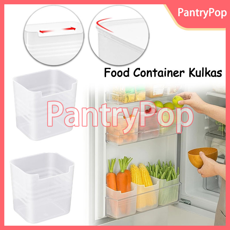 Kotak Penyimpanan Sayur Buah / Kotak Penyimpanan Kulkas / Kotak Sayuran Di Kulkas