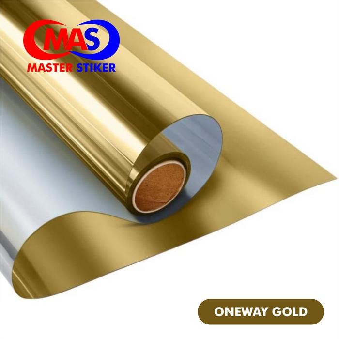 STIKER KACA/STIKER KACA FILM ONE WAY GOLD(EMAS) - Kuning