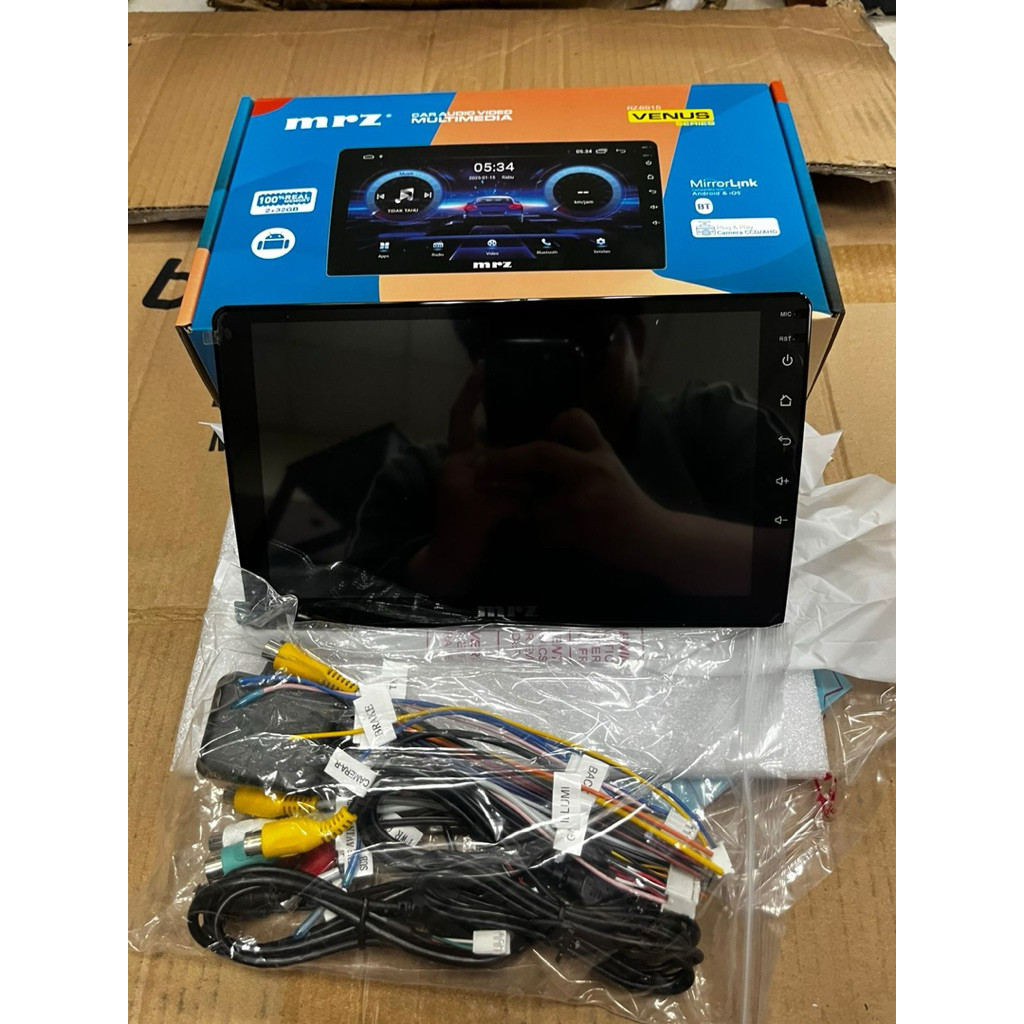 MRZ Venus RZ‑6915 Android 12 Head Unit 9| RAM 2/32 GB • OLED Touch • MirrorLink • GPS • Kamera AHD •