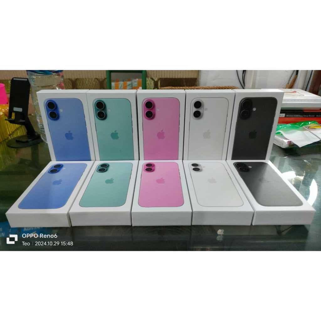 

MER.SHOP (DUS SAJA) Dus / Box iPhone 16 / 16Plus / 16Pro / 16ProMax / 16E Second Mulus Siap Pakai buat panjangan toko