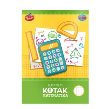 

Unicorn - 1 Pack Buku Tulis Kotak Matematika Sidu 5mm (10 Buku 38 Lembar)